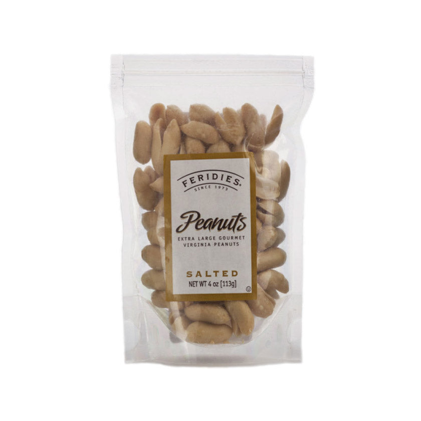 Feridies - Standup Pouches - 4oz Salted Peanuts