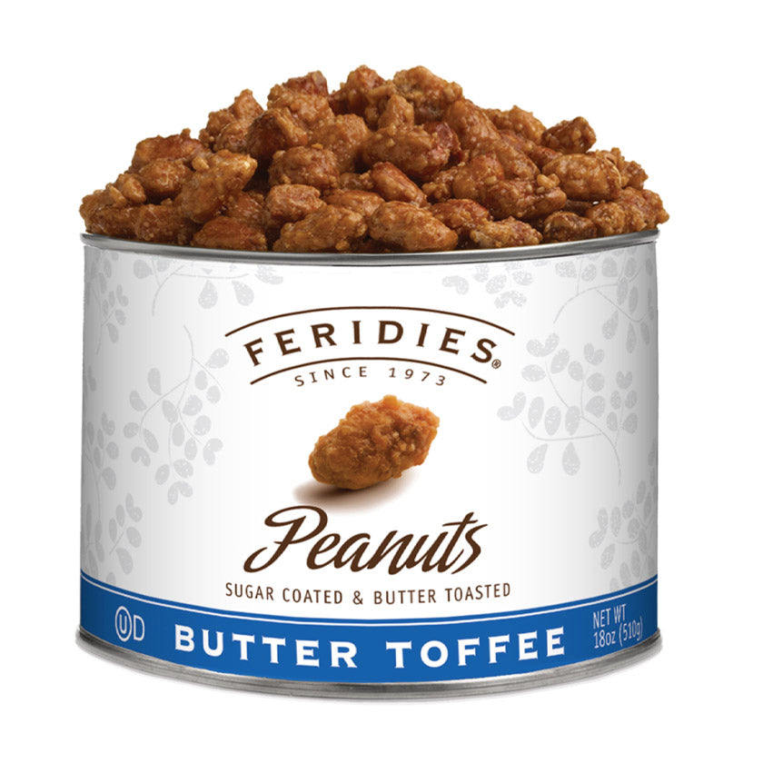 Feridies - Tins - 18oz Butter Toffee Peanuts