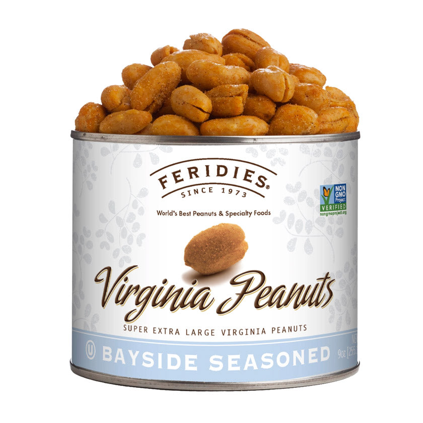 Feridies - Tins - 9oz Bayside Crab Virginia Peanuts