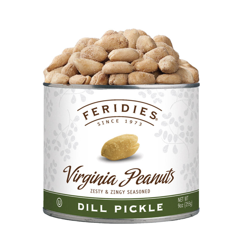 Feridies - Tins - 9oz Dill Pickle Virginia Peanuts