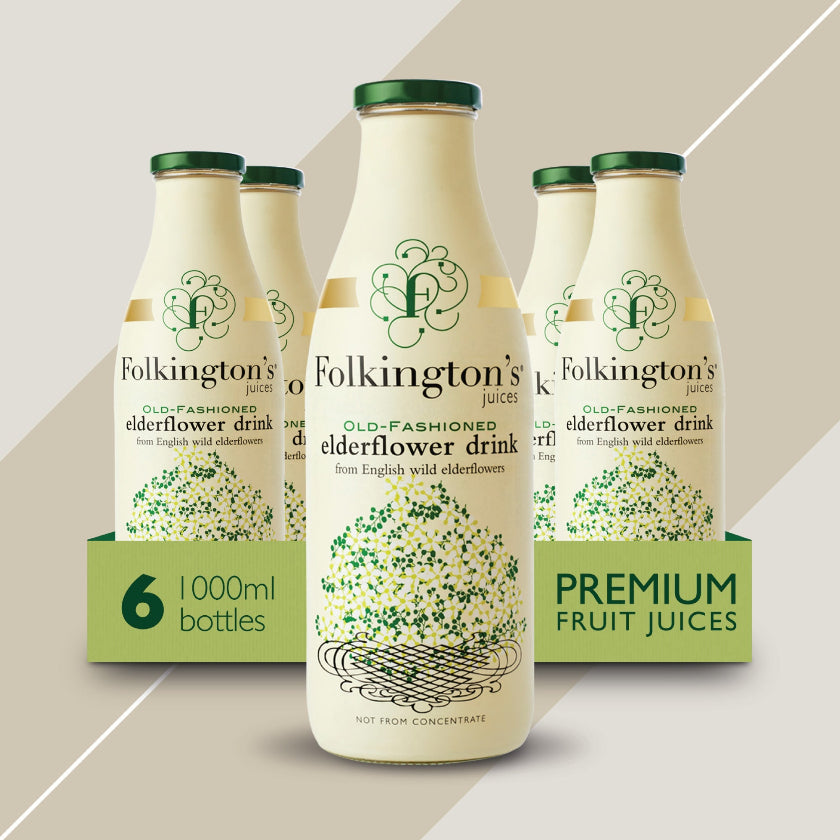Folkington's - Elderflower Drink - 1 L