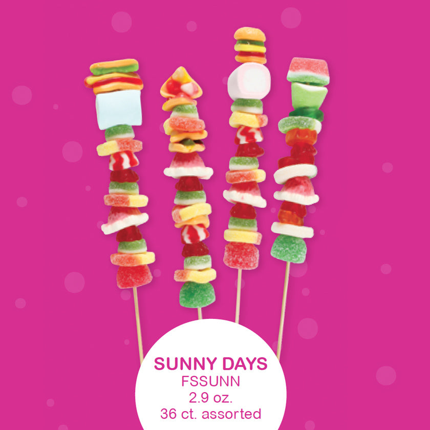Forever Sweets - CANDY KABOBS - Sunny days assortment - 2.9oz