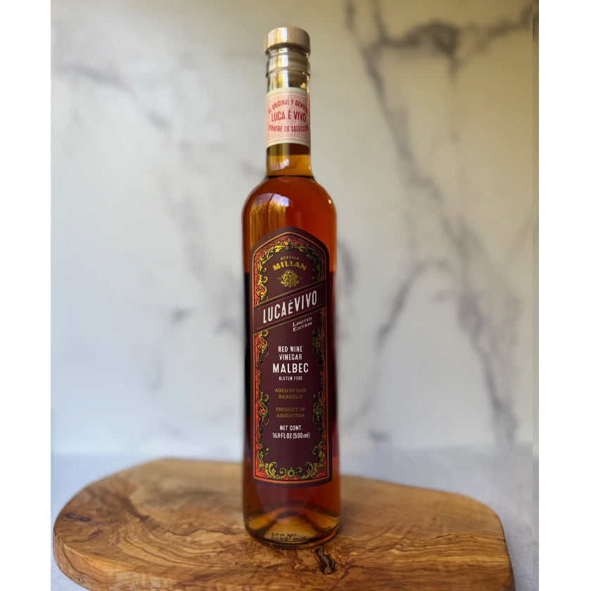 Full Olive - Red Wine Vinegar (Malbec) - Luca é Vivo 500ml