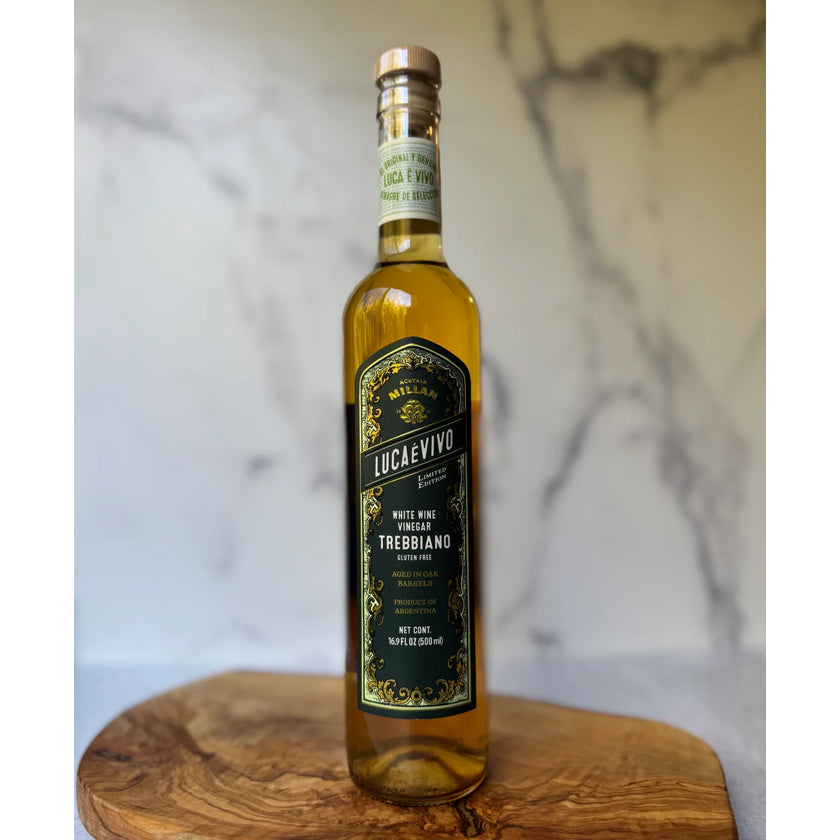 Full Olive - White Wine Vinegar (Trebbiano) - Luca é Vivo 500ml