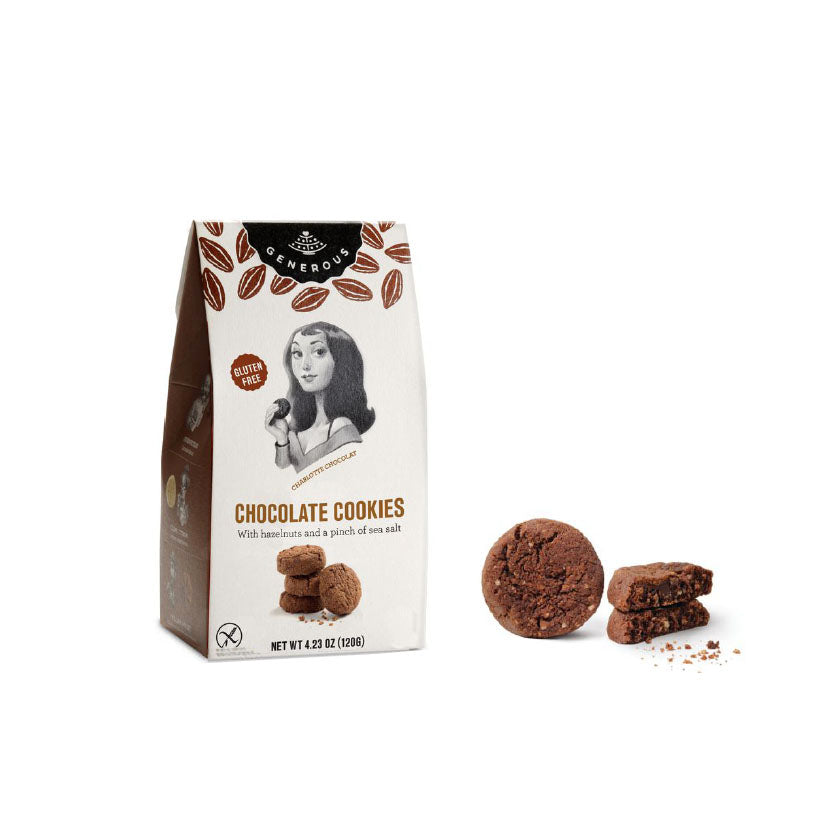 Generous - Chocolate Cookies with Hazelnuts