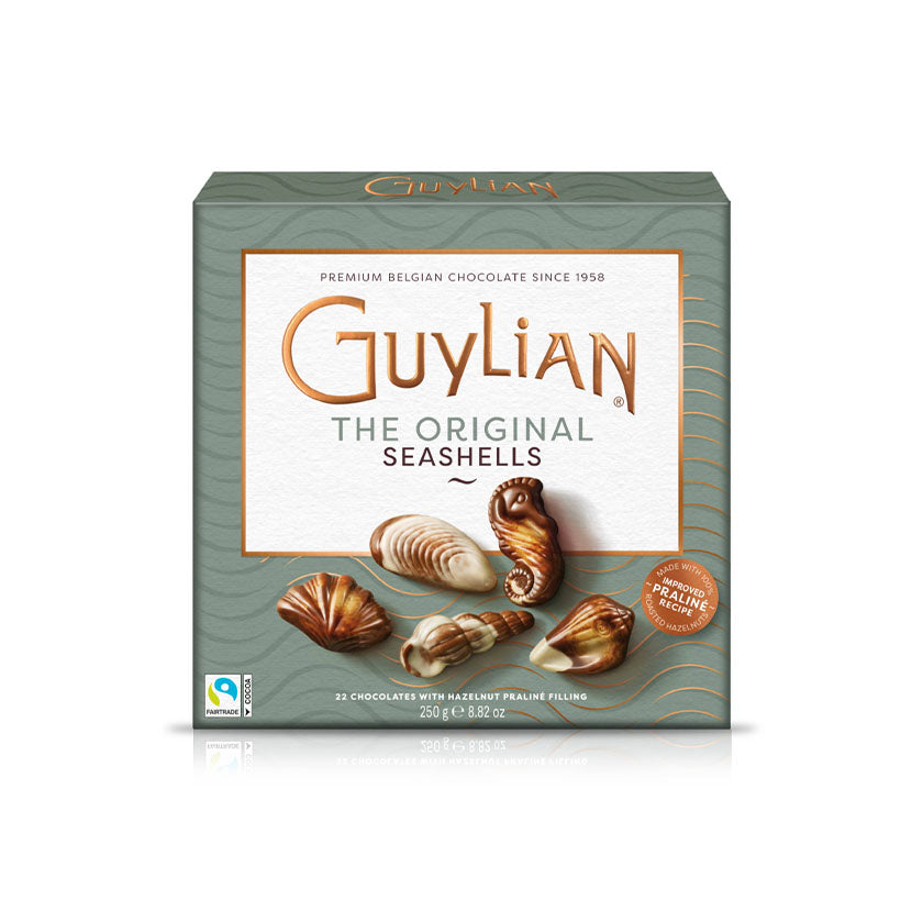 Guylian - The Original Seashells (22-piece) Window Box 250g./8.8oz