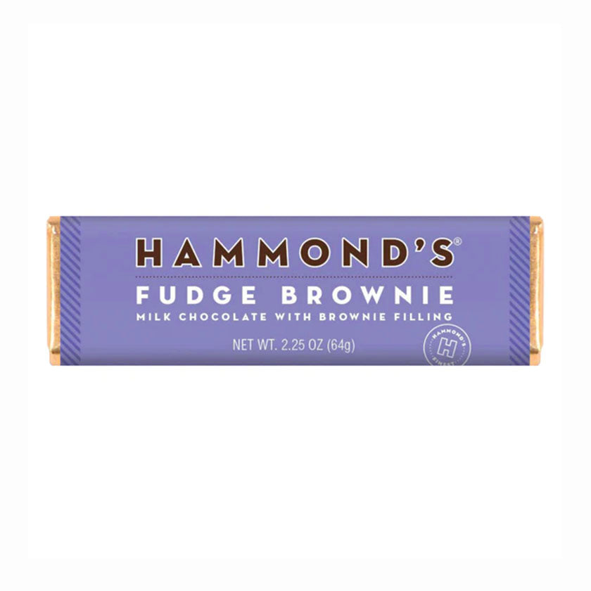 Hammond's Candies - Chocolate Bars - Fudge Brownie Ganache (Milk Chocolate)