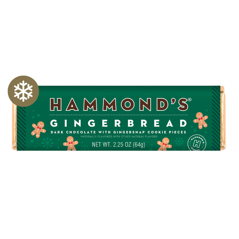 Hammond's Candies - Chocolate Bars - Gingerbread