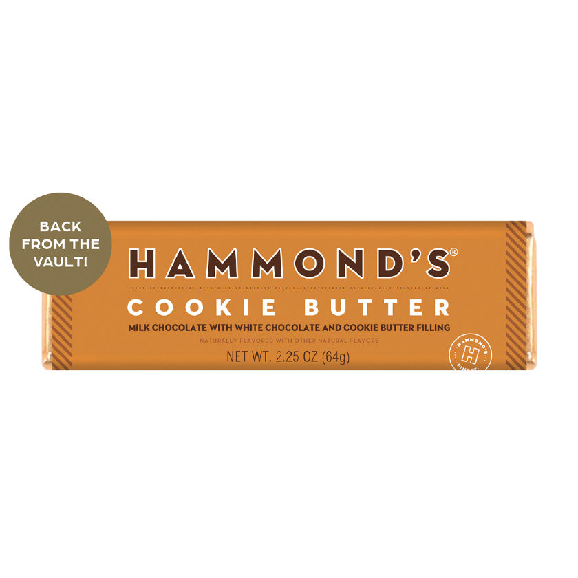 Hammond's Candies - Chocolate Bars - Cookie Butter Milk Chocolate