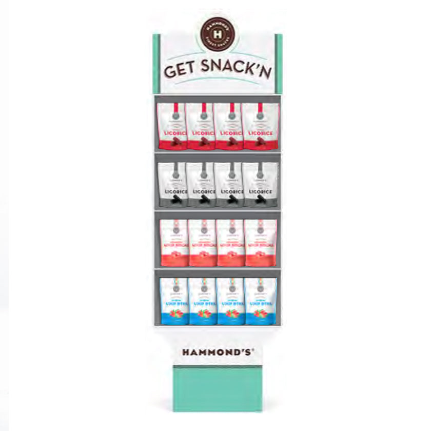 Hammond's Candies - Licorice Shipper - 48 pc