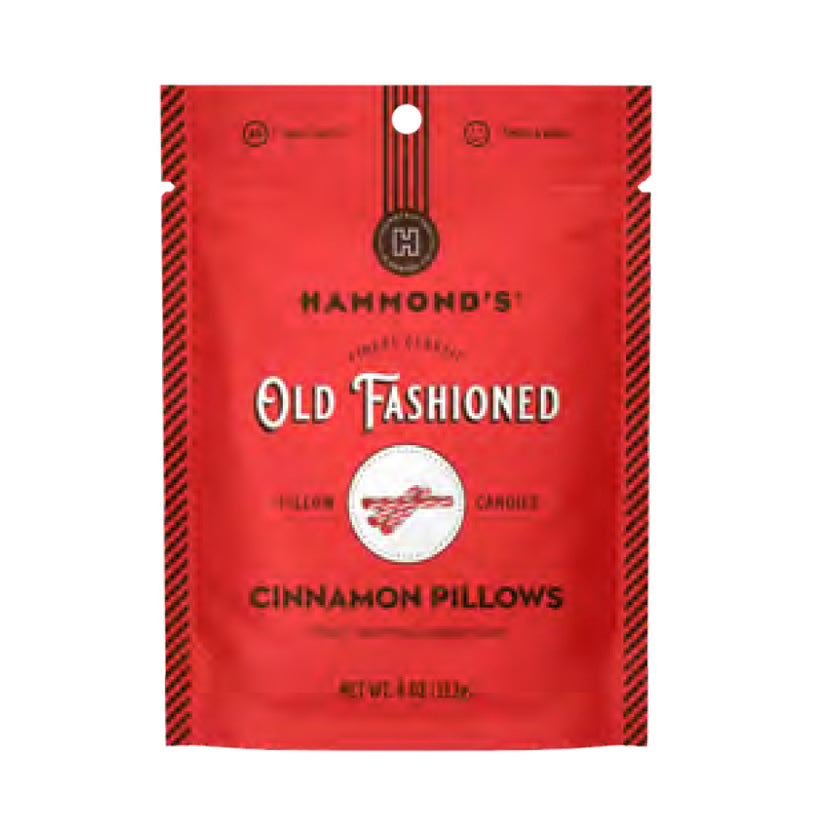 Hammond's Candies - Pantry Candy Bags - Cinnamon Pillows - 4oz