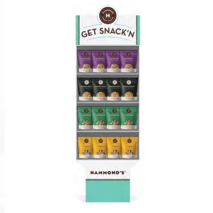 Hammond's Candies - Snack Mix Shipper - 48 pc