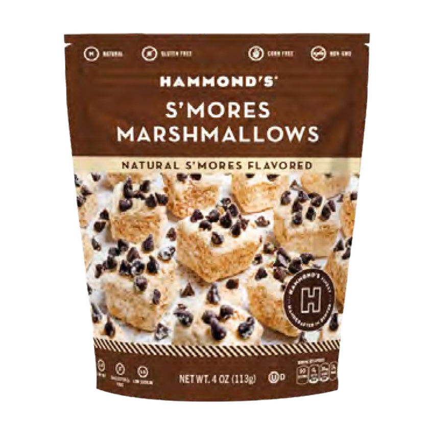 Hammond's Candies - Snacking Marshmallows - S'mores - 4oz