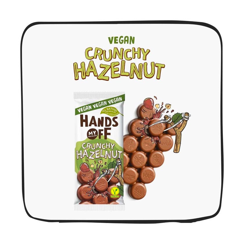 Hands Off My Chocolate - Vegan Crunchy Hazelnut Chocolate Bar