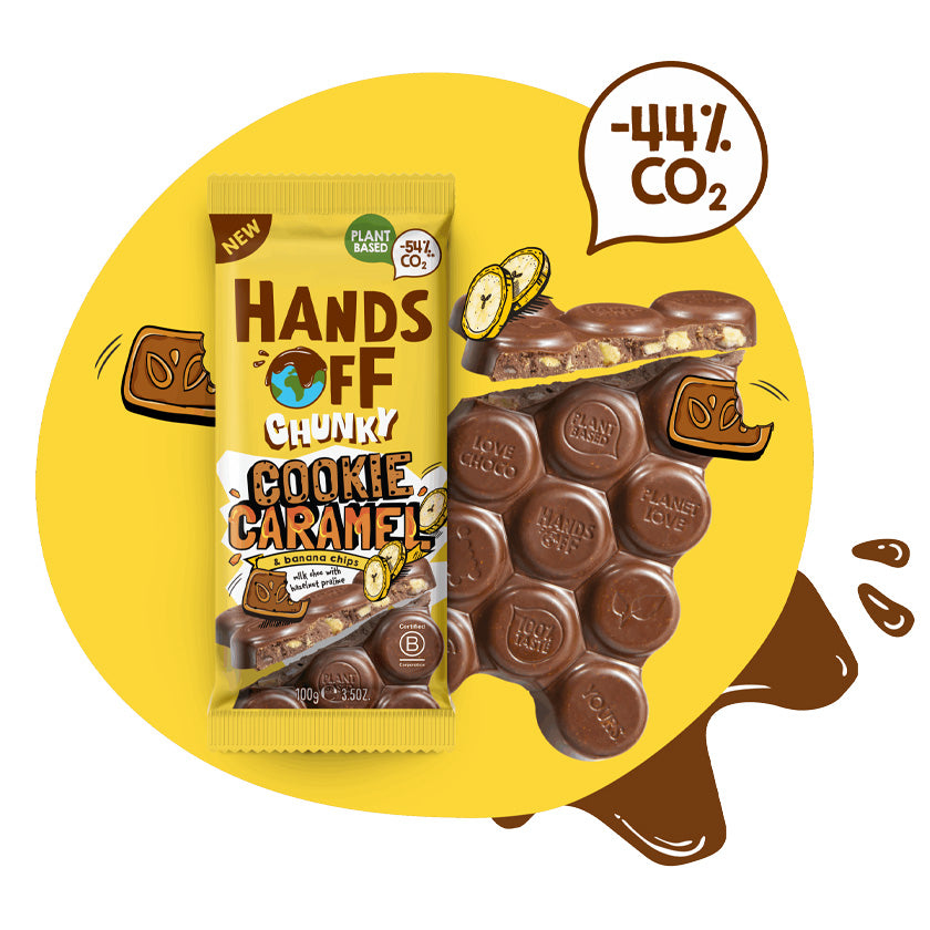 Hands Off - Vegan Chunky Cookie Caramel, 3.5oz (100g)