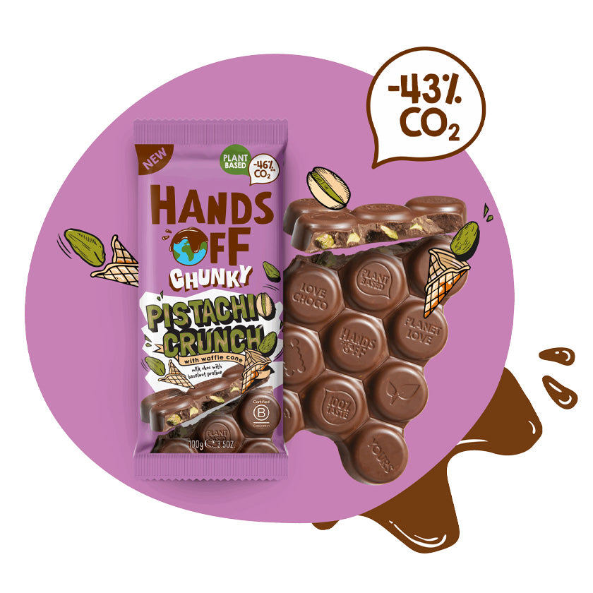 Hands Off - Vegan Chunky Pistachio Crunch, 3.5oz (100g)