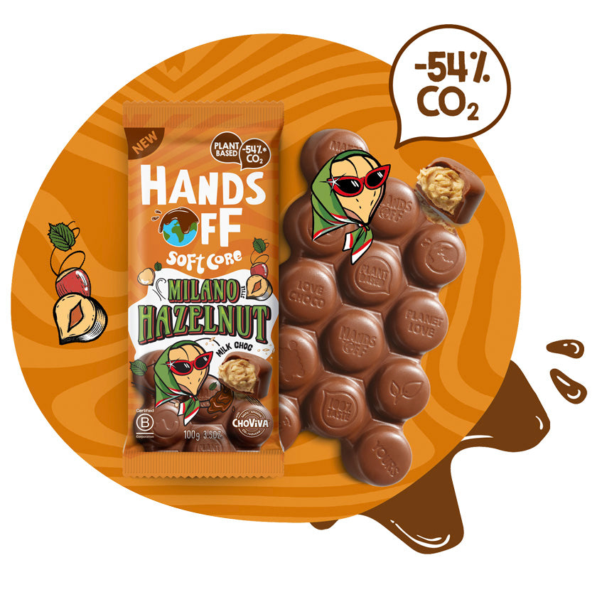 Hands Off My Chocolates - Soft Core Milano Hazelnut - Vegan - 3.5oz