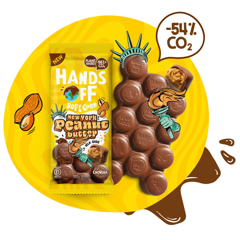 Hands Off My Chocolates - Soft Core New York Peanut Butter - Vegan - 3.5oz