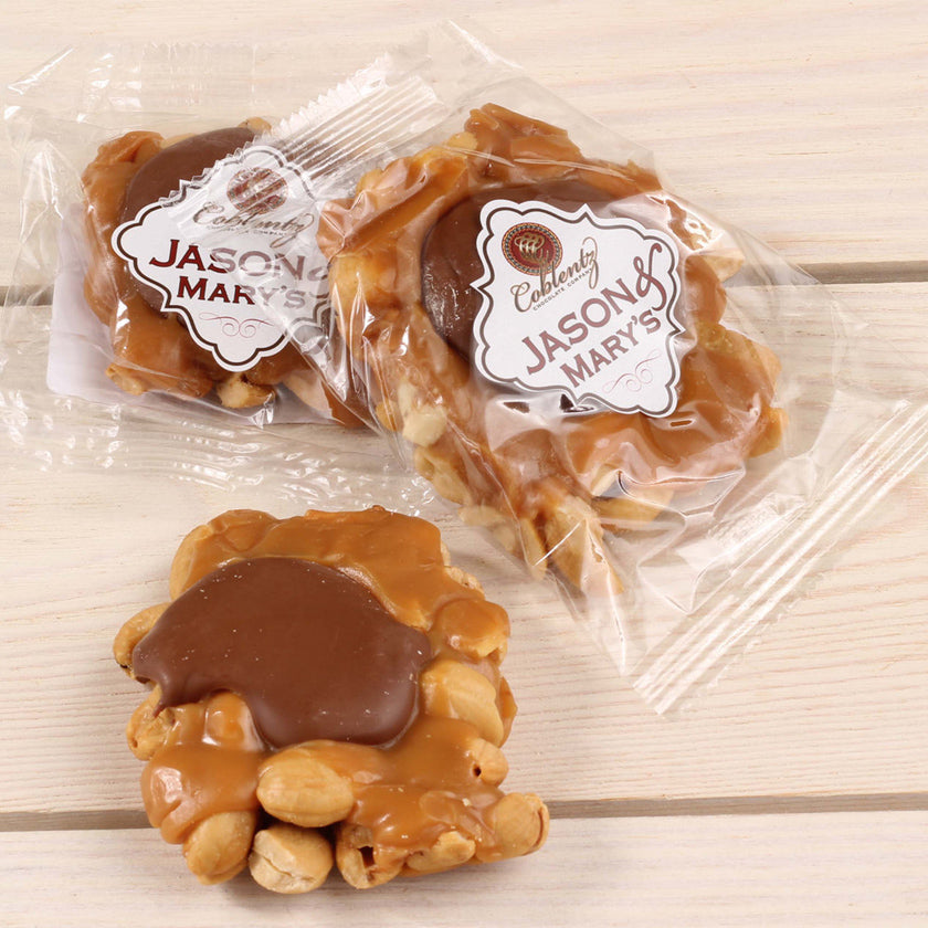 Jason &amp; Mary's - BULK - Milk Chocolate cashew snapper, loose bulk,NOT packaged - 2.5oz