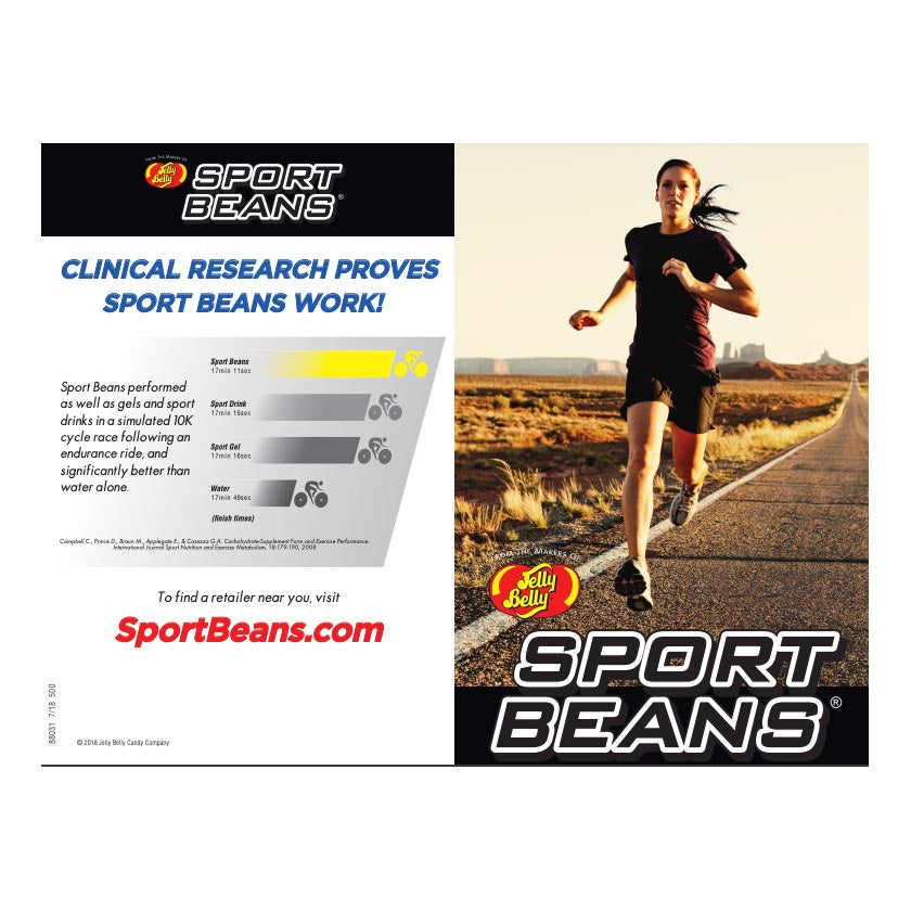Jelly Belly® Sport Beans® - Consumer Brochure (Info Card)