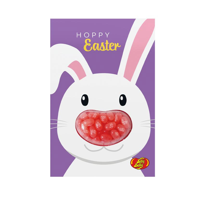 Jelly Belly® Spring - 1oz Easter Bunny Greeting Card
