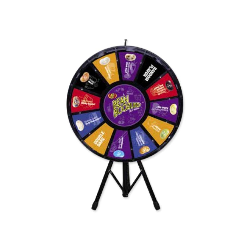 Jelly Belly® Store Decor - BeanBoozled® Spin Wheel 6th Edition & Fiery Five®