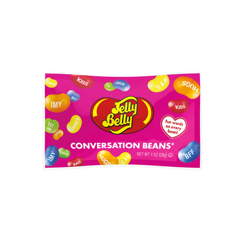 Jelly Belly® Valentines Gift Bags - Conversation Beans® 1oz Bag
