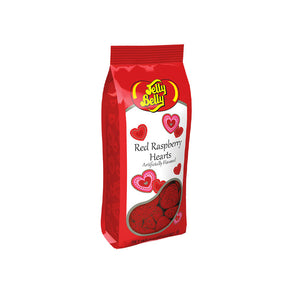 Jelly Belly® Valentines Gift Bags - Red Raspberry Hearts Gift Bag 5.5oz