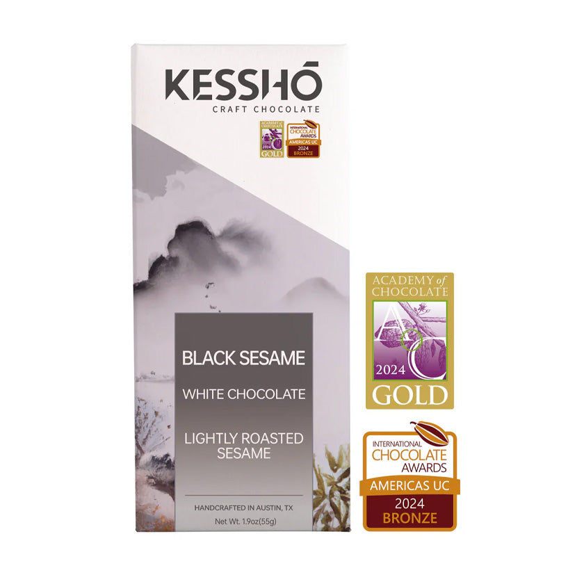 KESSHO - Black Sesame White Chocolate