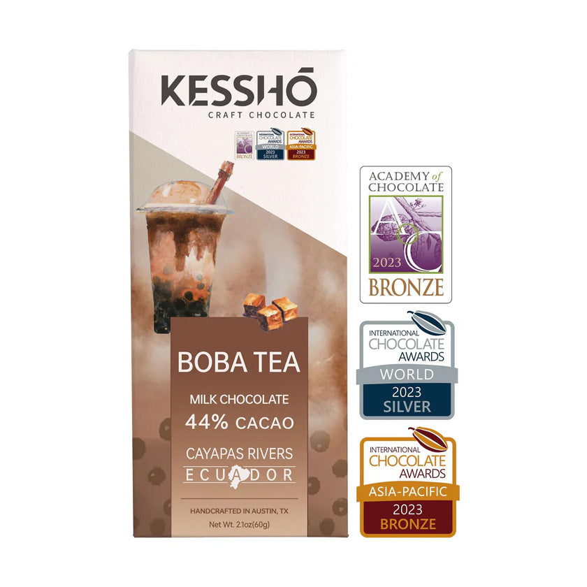 KESSHO - Boba Tea 44% Milk Chocolate - Single Origin