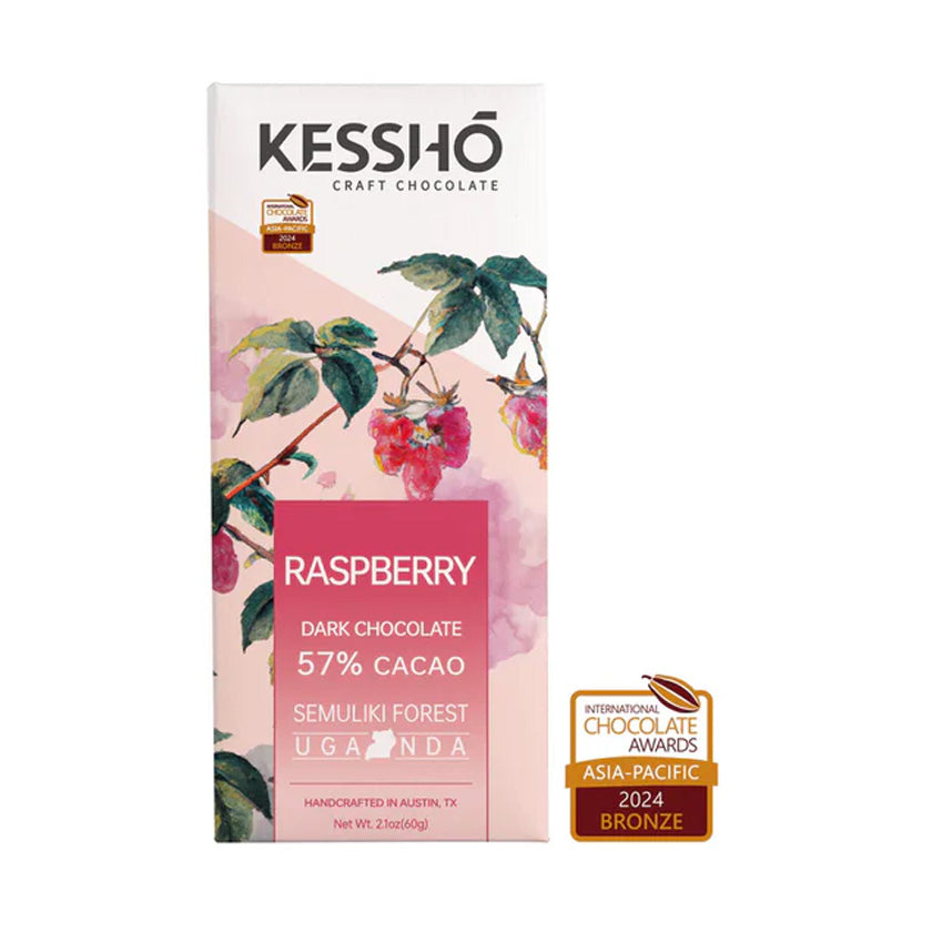 KESSHO - Raspberry Dark Chocolate Bar
