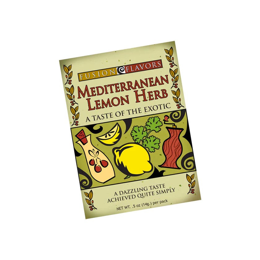 Kitchen Fusions - Olive Oil & Herb Dip Packets - Mediterranean Lemon Herb