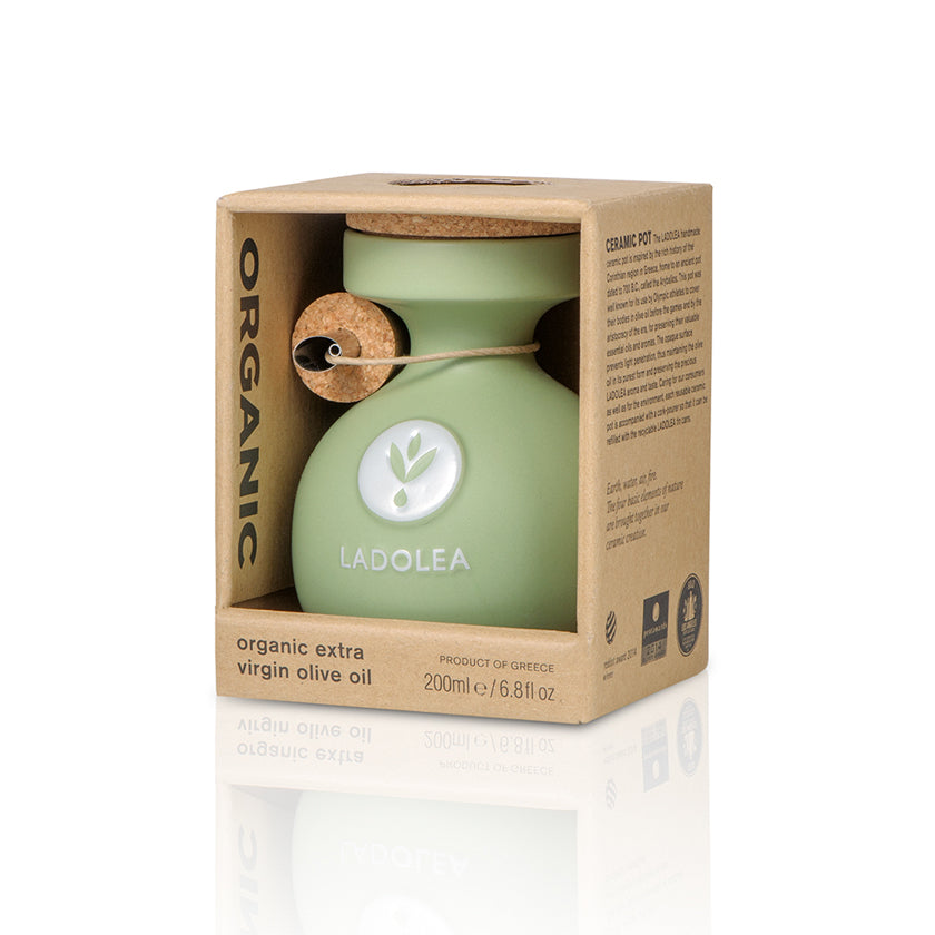 Ladolea - Organic EVOO - Green Bottle - 200 ml
