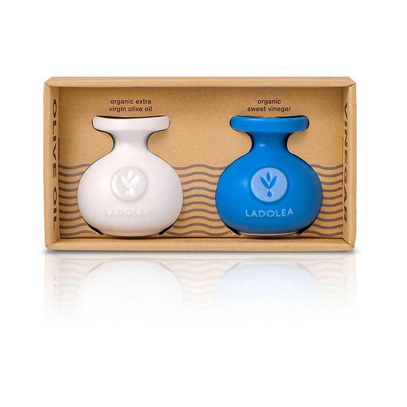 Ladolea - Organic EVOO &amp; Sweet Vinegar Gift Set