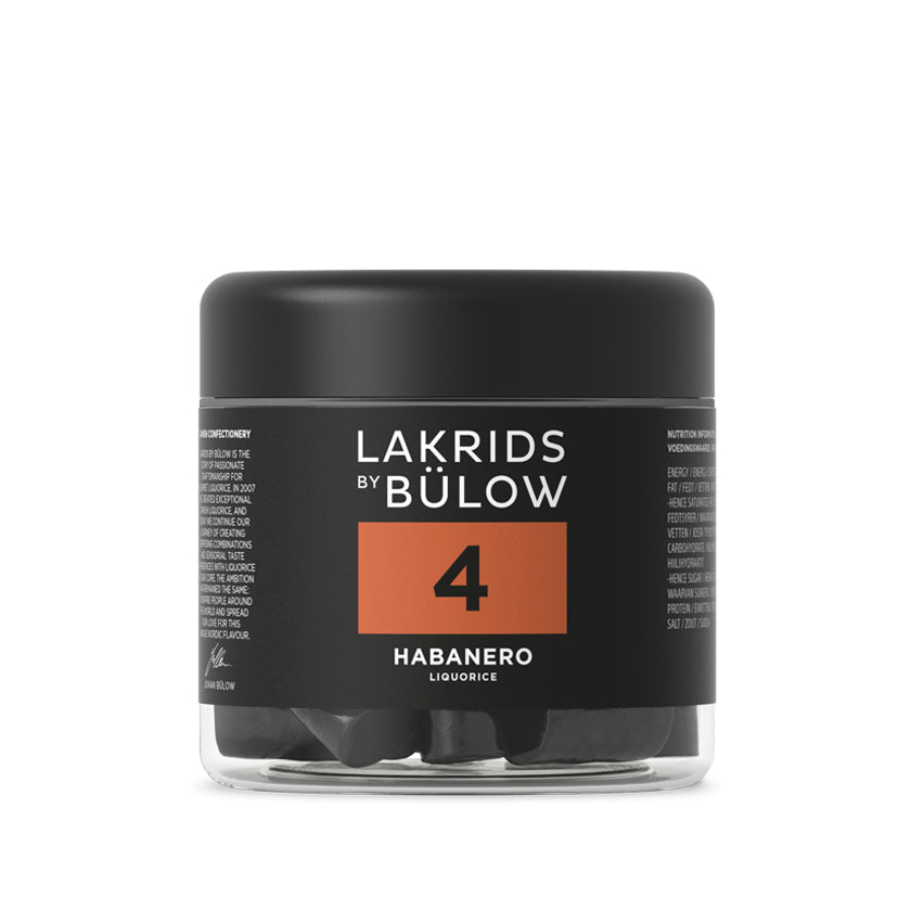 Lakrids by Bulow - LIQUORICE - SMALL NO.4 - HABANERO - 150g
