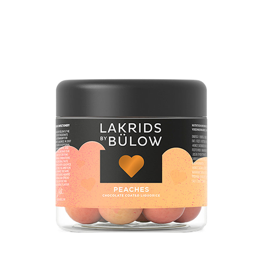 Lakrids by Bulow - PEACHES - SMALL - 125g