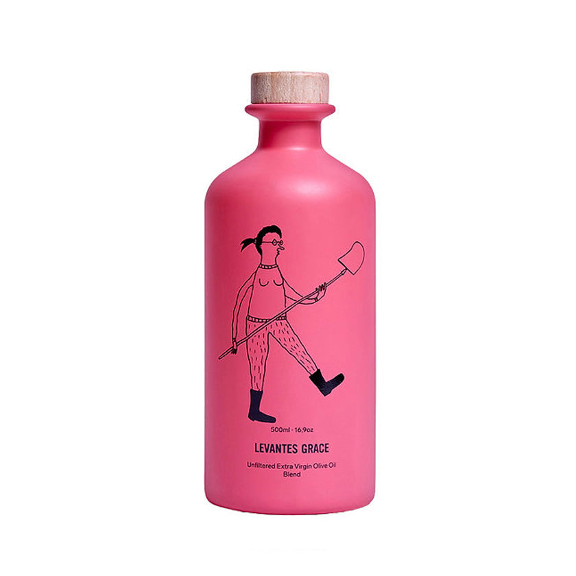 Levantes  - Grace - Extra Virgin Olive Oil - Pink Bottle - 500ml