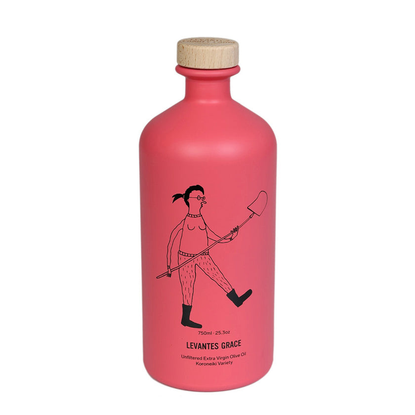 Levantes - Grace - Extra Virgin Olive Oil  - Pink Bottle - 750ml