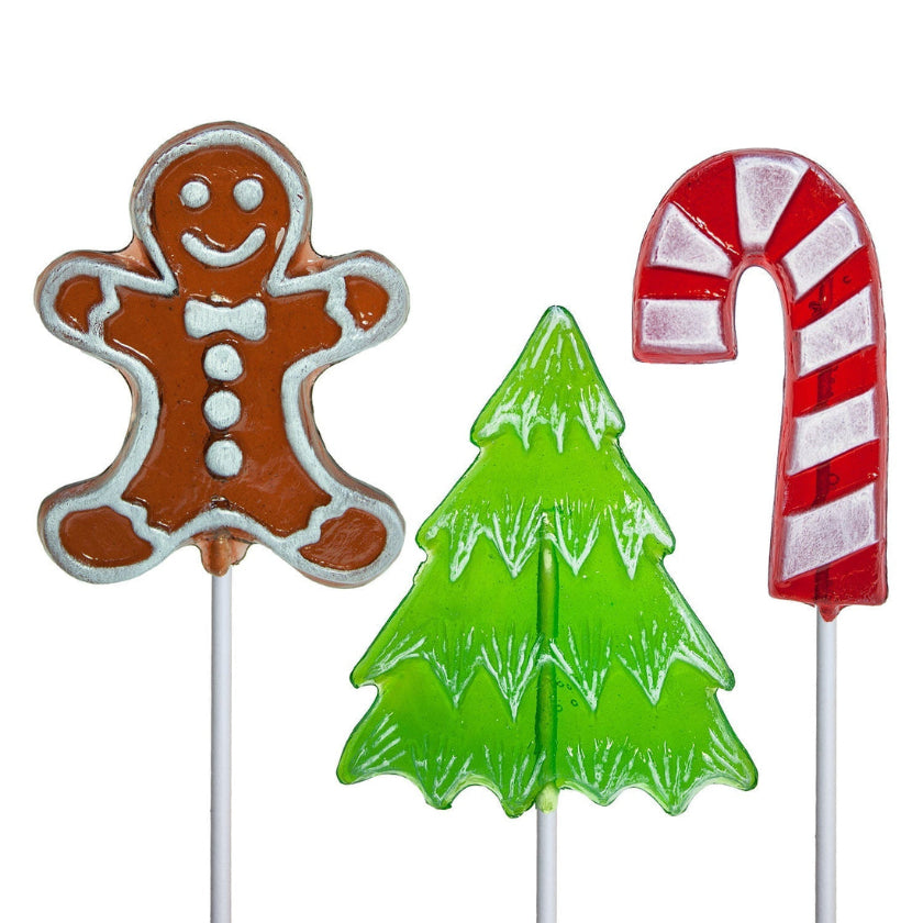 Melville - Lollipops - Festive Frosted - Assorted - Bulk
