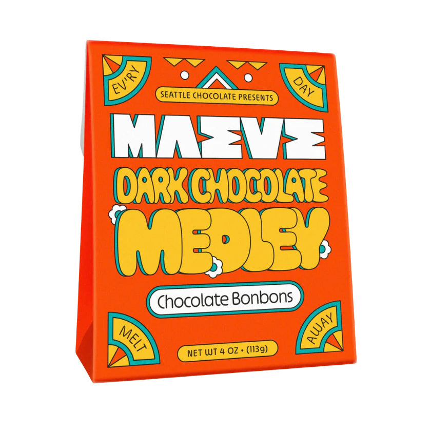 Maeve - Bonbon Box (4oz) - Dark Chocolate Medley (Assorted)
