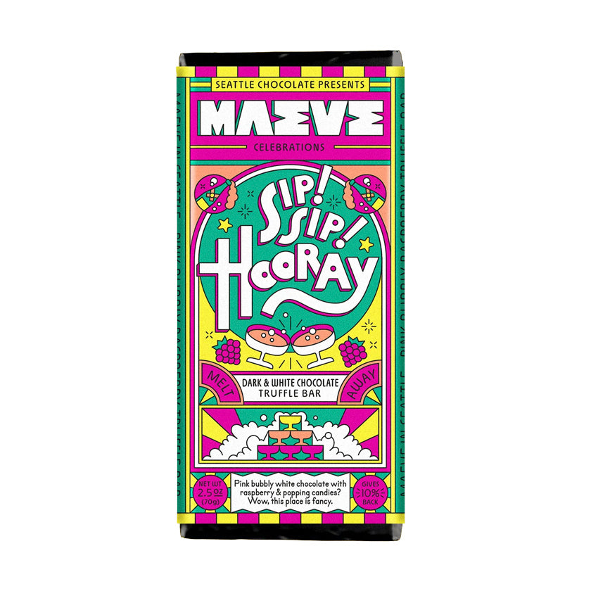 Maeve - Celebration Line - Sip Sip Hooray! Truffle Bar (2.5oz)