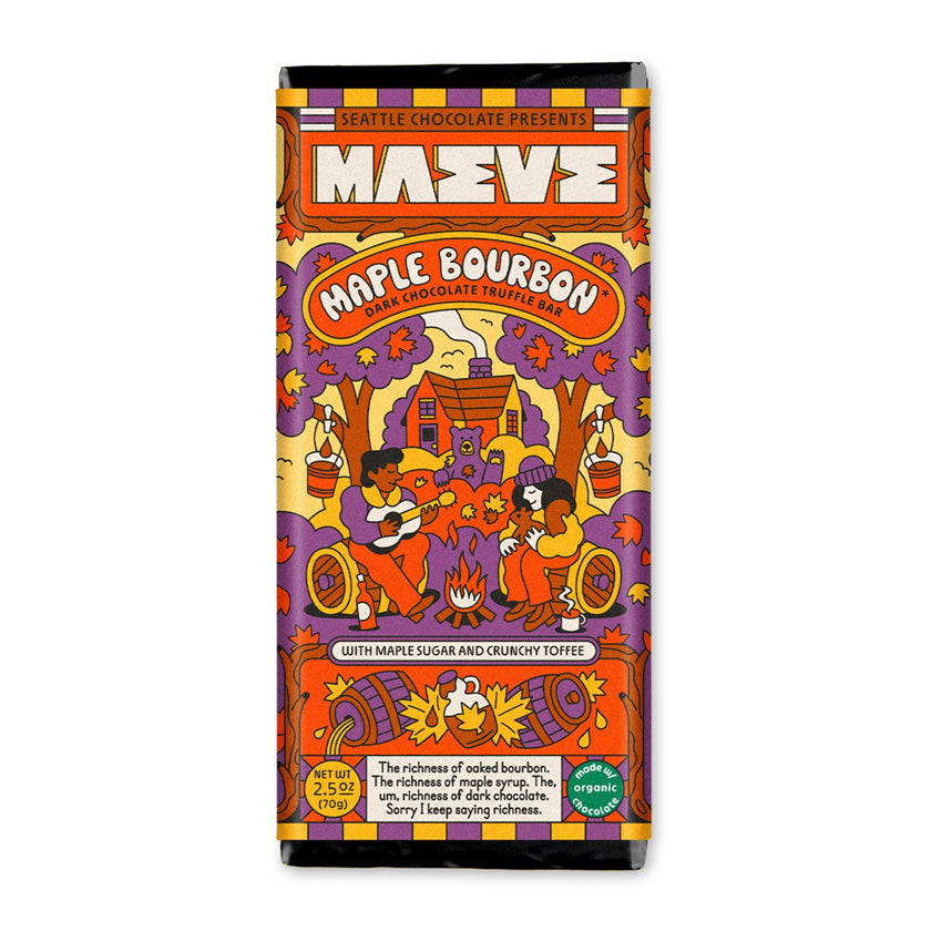 Maeve - Fall Collection - Maple Bourbon Truffle Bar (2.5oz)