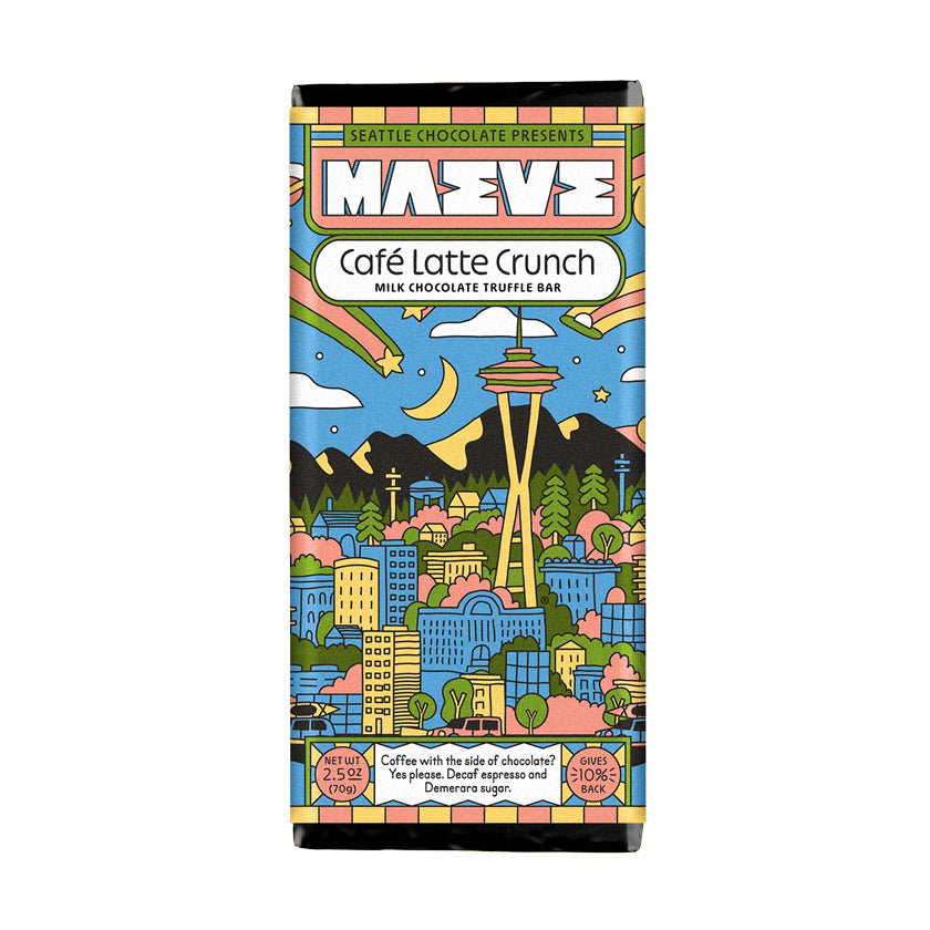Maeve - Seattle Collection - Café Latte Crunch Truffle Bar
