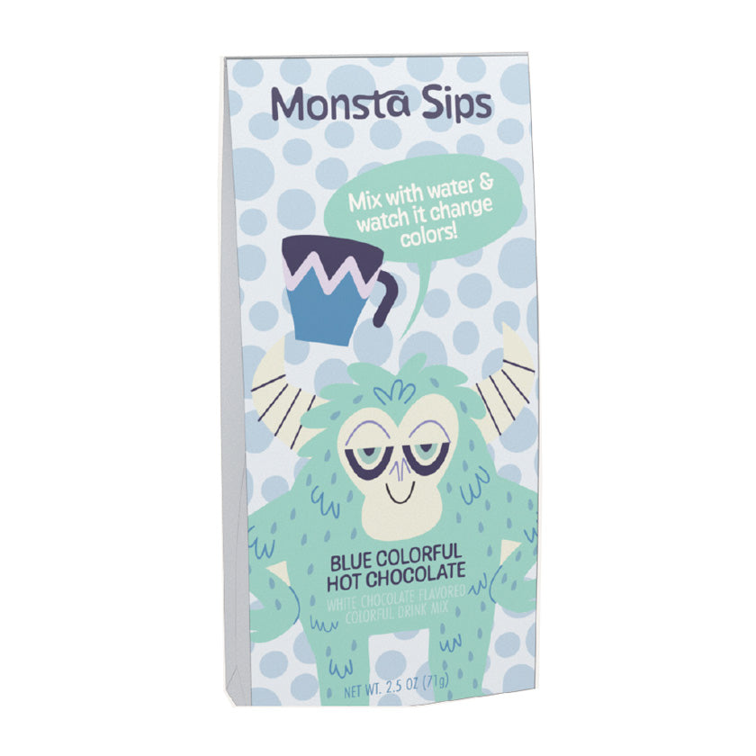 McStevens - Monsta Sips Colorful Blue Hot Chocolate