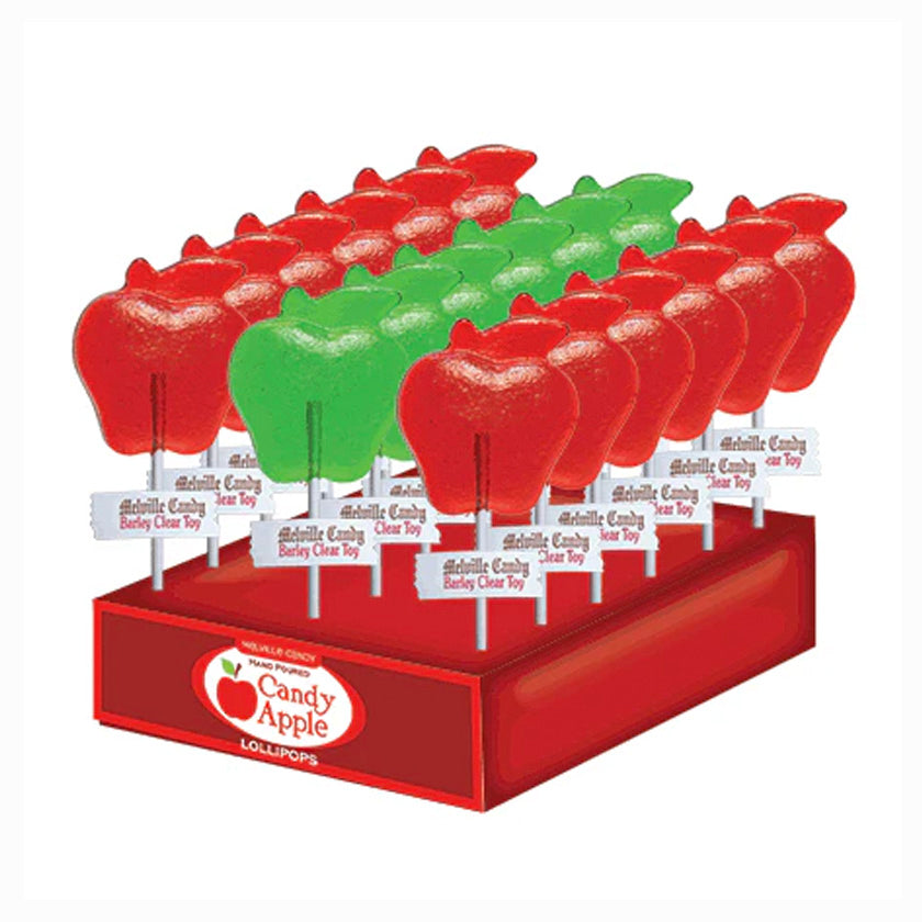 Melville - Lollipops - Fall Apple - Red & Green - Display