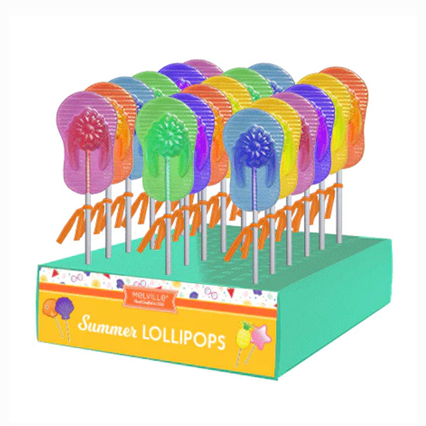 Melville - Lollipops - Flip Flop - Assorted - Display
