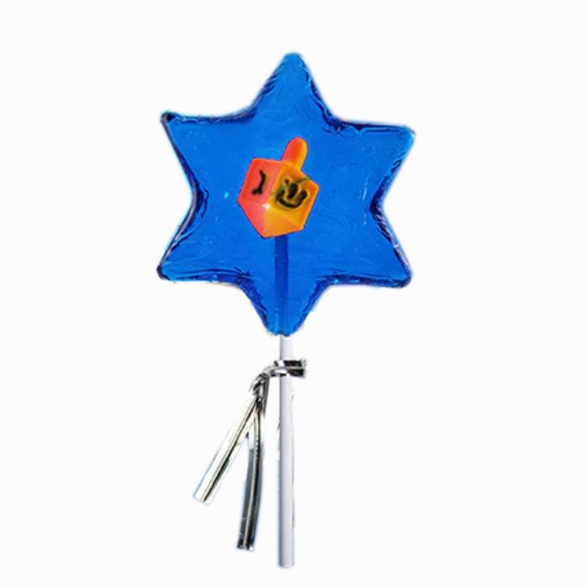 Melville - Lollipops - Hanukkah - Star of David - Assorted - Bulk
