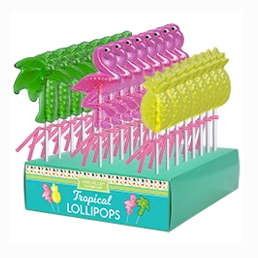 Melville - Lollipops - Tropical - Assorted - Display