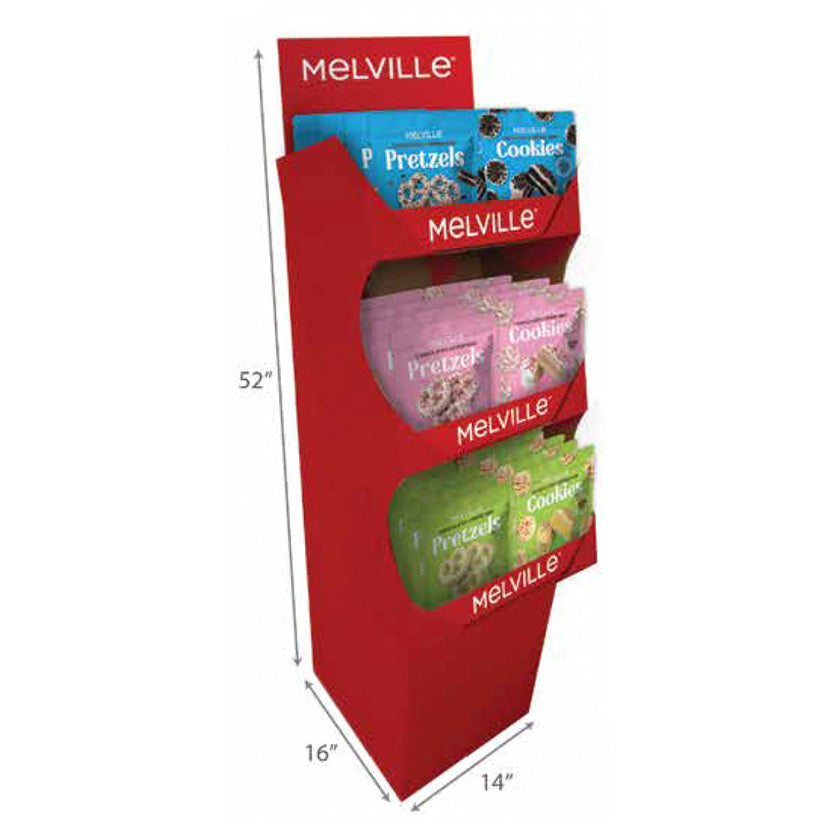 Melville - Shipper - Everyday 2 3-Shelf Large Shipper - 24 ct