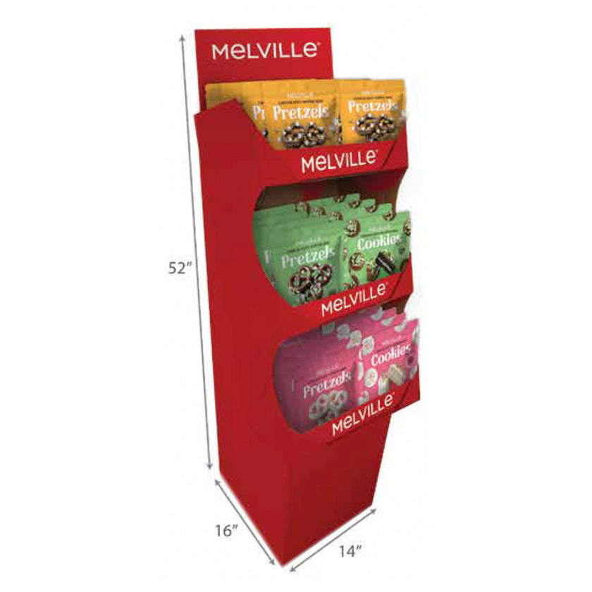 Melville - Shipper - Everyday 3-Shelf Large Shipper - 24 ct